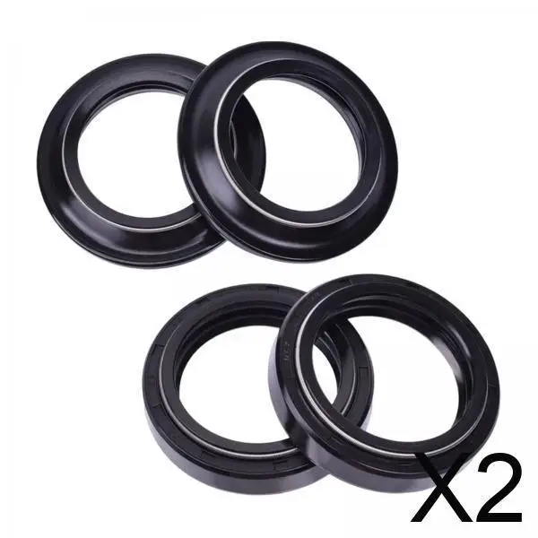 

Rubber Oil Seal Dust Proof Seal for Motorcycle Front Fork Damper Shock Absorber Replacement Yamaha Models