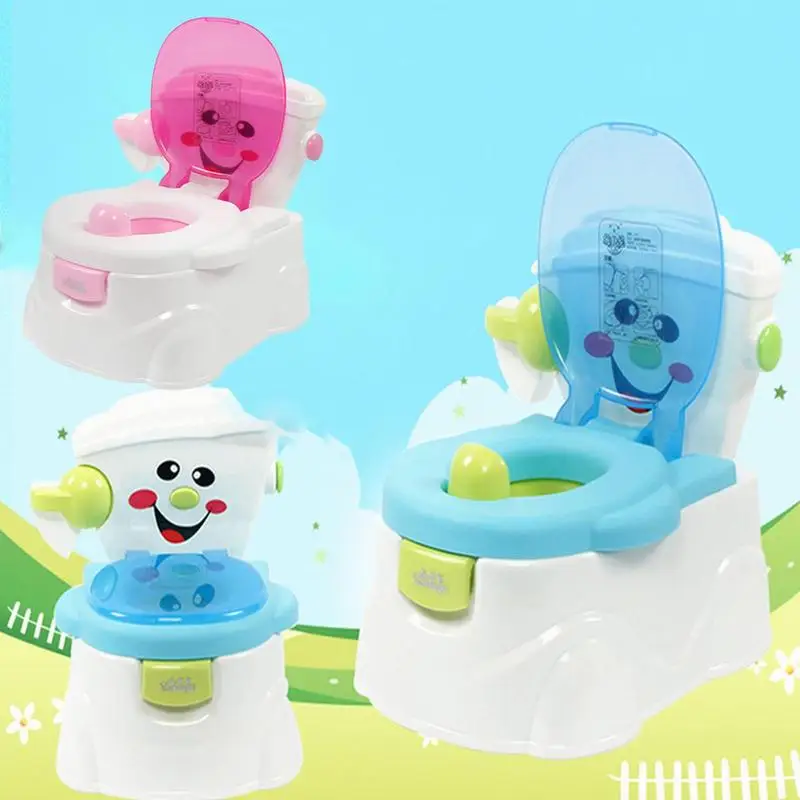 Orinal de entrenamiento para niños, asiento de inodoro portátil con soporte de papel higiénico, silla para orinal