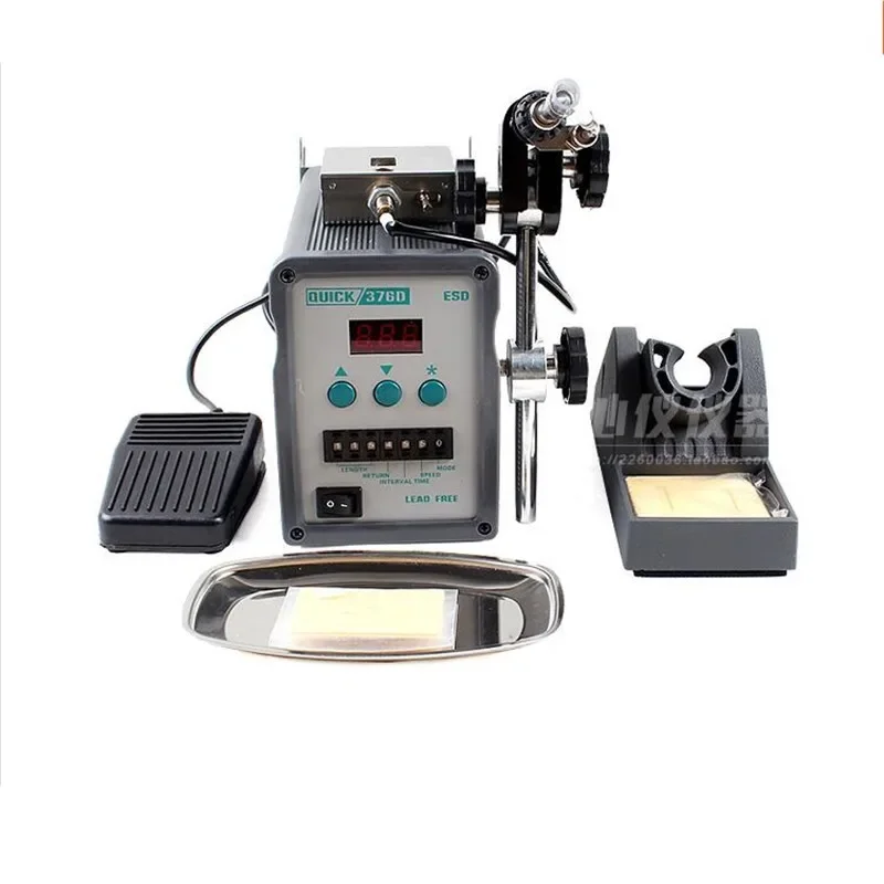 

Original Quick 376D Automatic Display of Tin Soldering Machine Out of Tin Soldering Iron 220V 90W High Frequency Fever