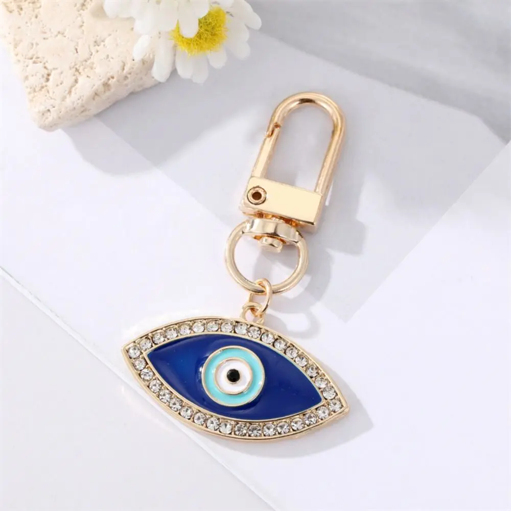 Charm Ornaments Bag Pendant Phone Pendant DIY Trinkets Car Keyring Hamsa Hand Keyring Evil Eye Keychain Blue Eye Key Chain