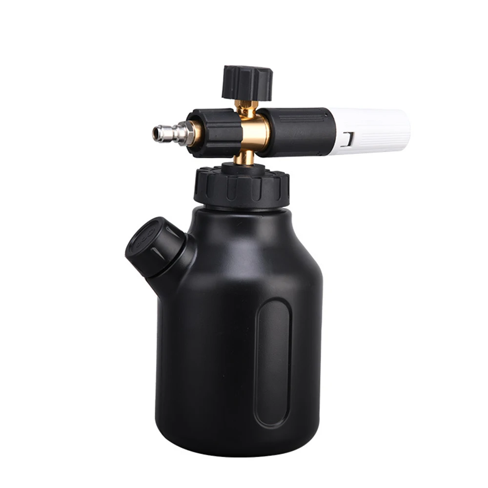 

Car Wash Sprayer Foam Gun Cannon Car Wash with 1/4 Quick Male Connector Measuring Cup Design Adjustable Nozzle for Car Cleaning