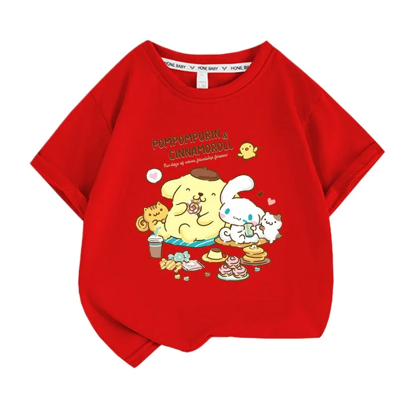 Summer Pure Cotton Pudding Dog Yugui Dog Gourmet Party Carto
