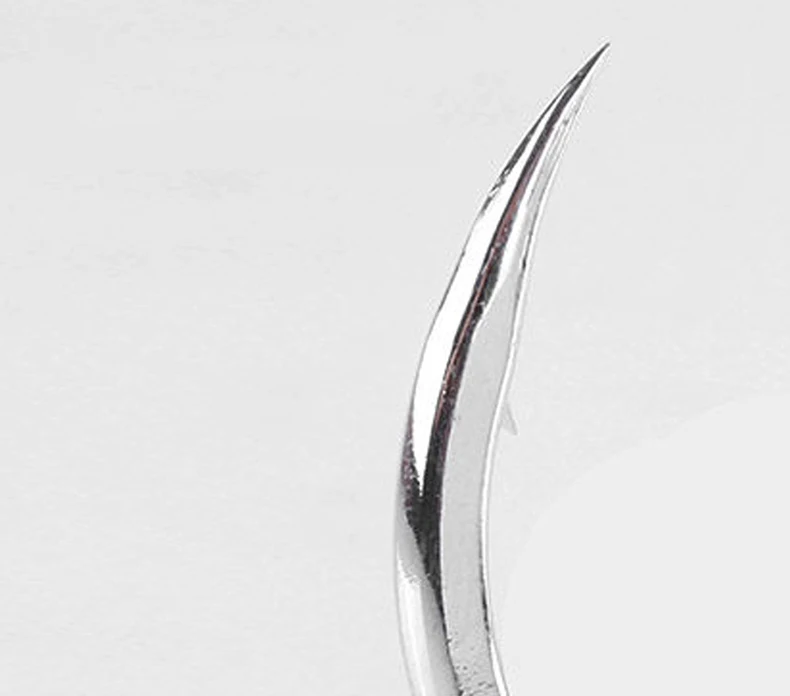 BKK Jigging-Haken aus Hochkarbon-Stahl 8070-3X-NP, Superscharfe Salzwasser-Angelhaken für Großwildfischerei – Detail 5