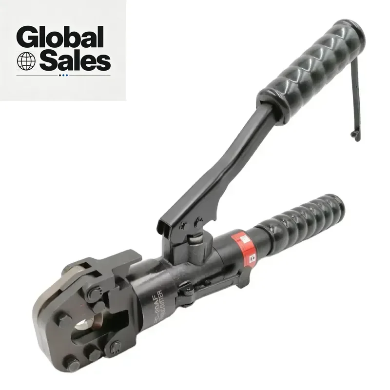 Designed for professional electricians and industrial maintenance technicians, this CPC-20AF hydraulic cutting tool delivers