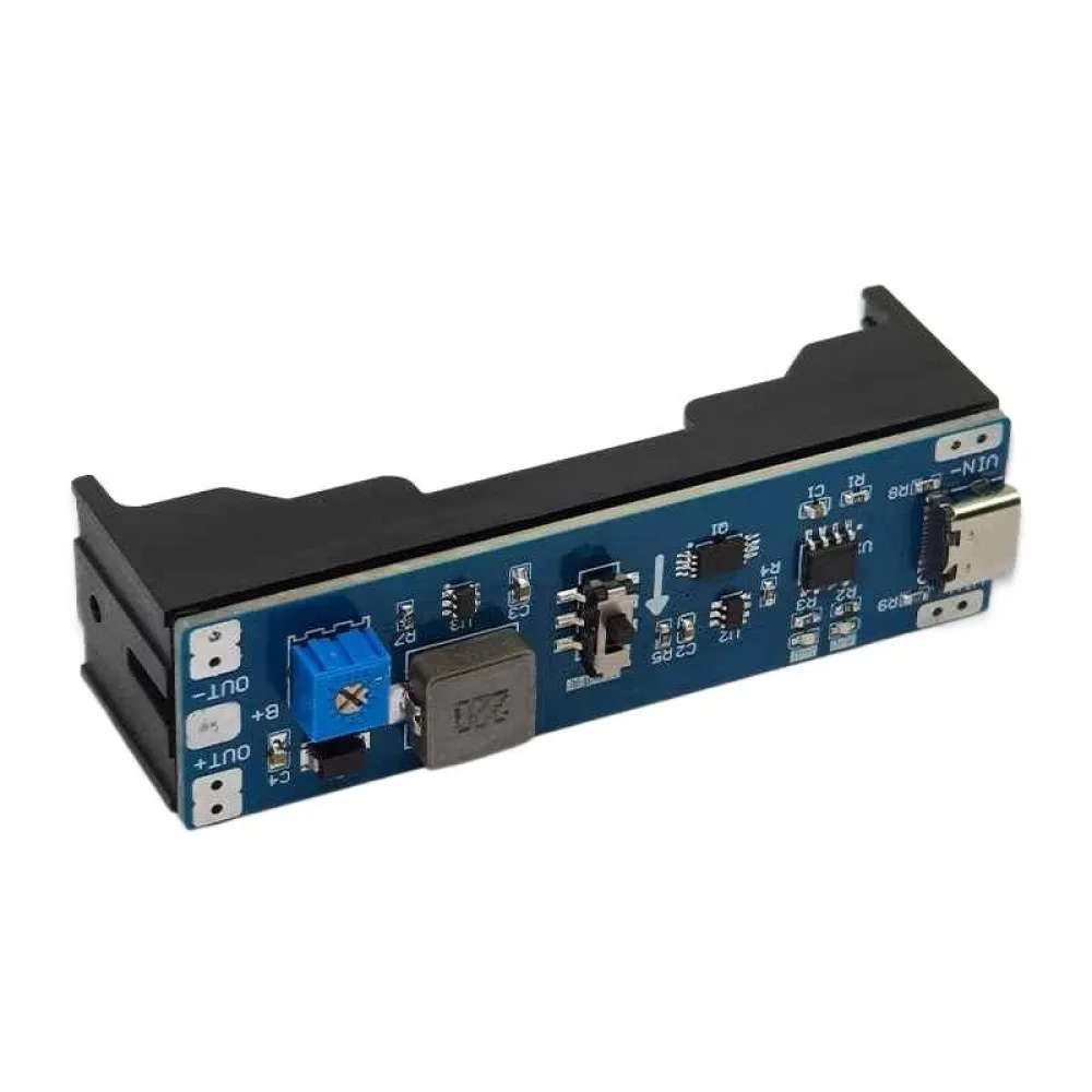 Afbeelding 6: TP4056 Opladen Boost Ontlading Module 3.7 V naar 4 V-12 V 18650 Lithiumbatterij Opladen Ontladen Boost spanningsregelaar Module
