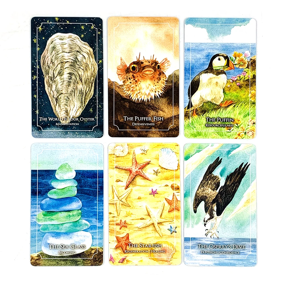 بطاقات أوراكل الأكثر مبيعًا 60 قطعة بطاقات أوراكل النسخة الإنجليزية من التنبؤ العرافة بطاقة أوراكل لعبة تجميع الأسرة