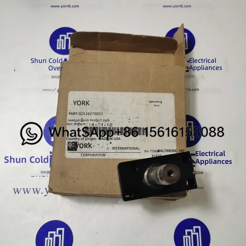 025-26270-012 York Piston Compressor Solenoid Valve Seat 02526270012 Replacement Part for Industrial Refrigeration Unit