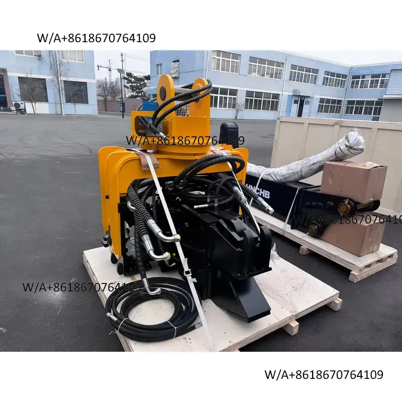 Hot Seller Vibro Hammer for Construction Machinery 15-25 Ton Excavator Side Grip Pile Driver