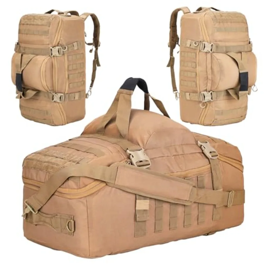 Gym Bag Duffle Bags Backpack Travel Duffle Bag with Weekend Overnight Bag for Outdoor Tactical Sports Travel Camping Hunting