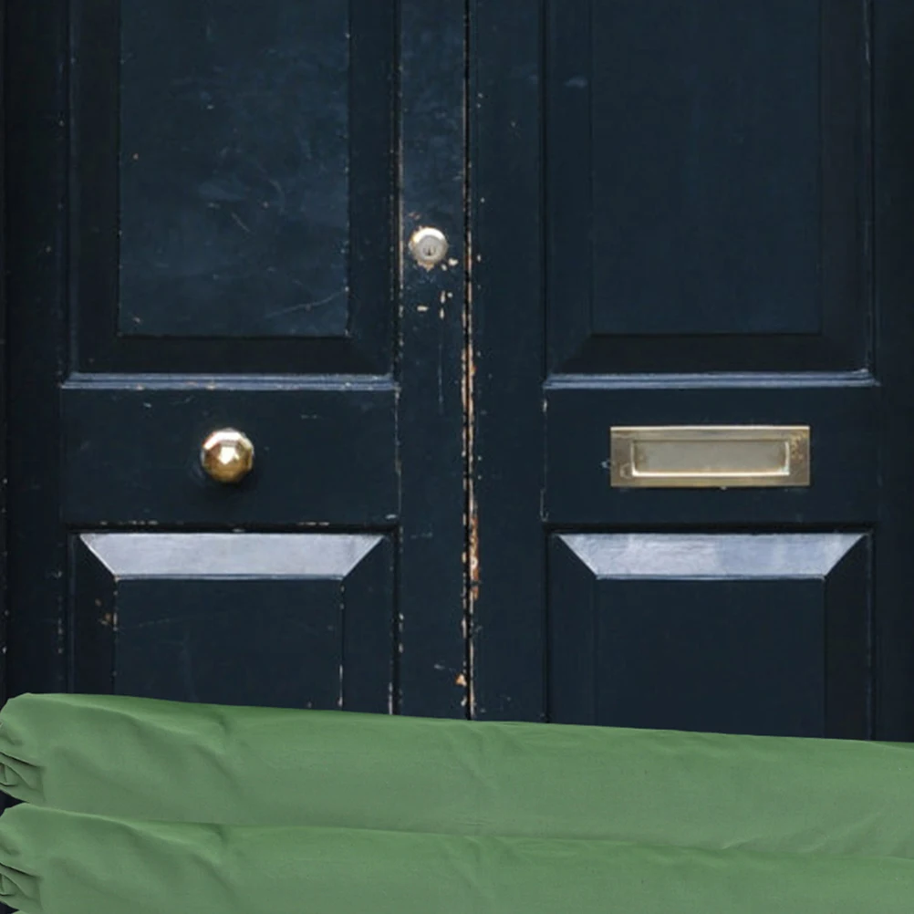 2개입 긴 홍수 방지용 모래주머니 재사용 가능한 방수 캔버스 튜브 홍수 방지용 대용량 가정용 차고용