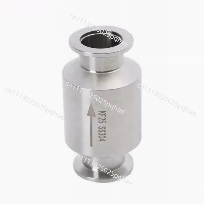 304 Stainless Steel Vacuum Check Valve KF16 KF25 KF40 KF50 One-Way Valve Vacuum Pump Check Valve