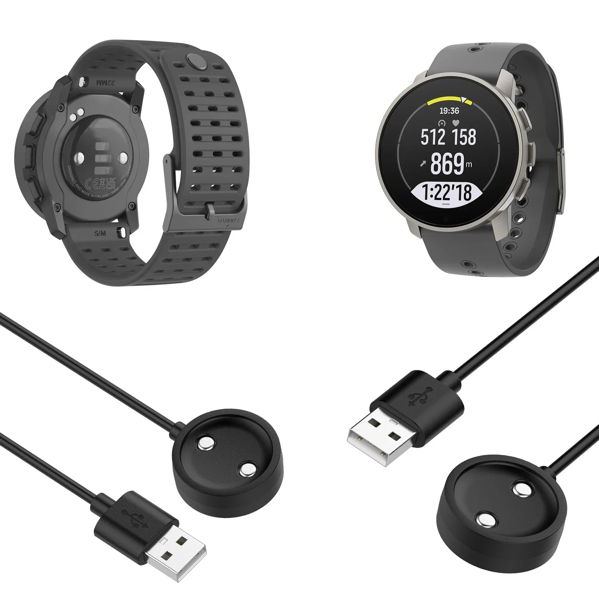 Fast Charger Dock For Suunto 9 Peak Pro Watch Charging Cable for Suunto vertical Race Charge Smart