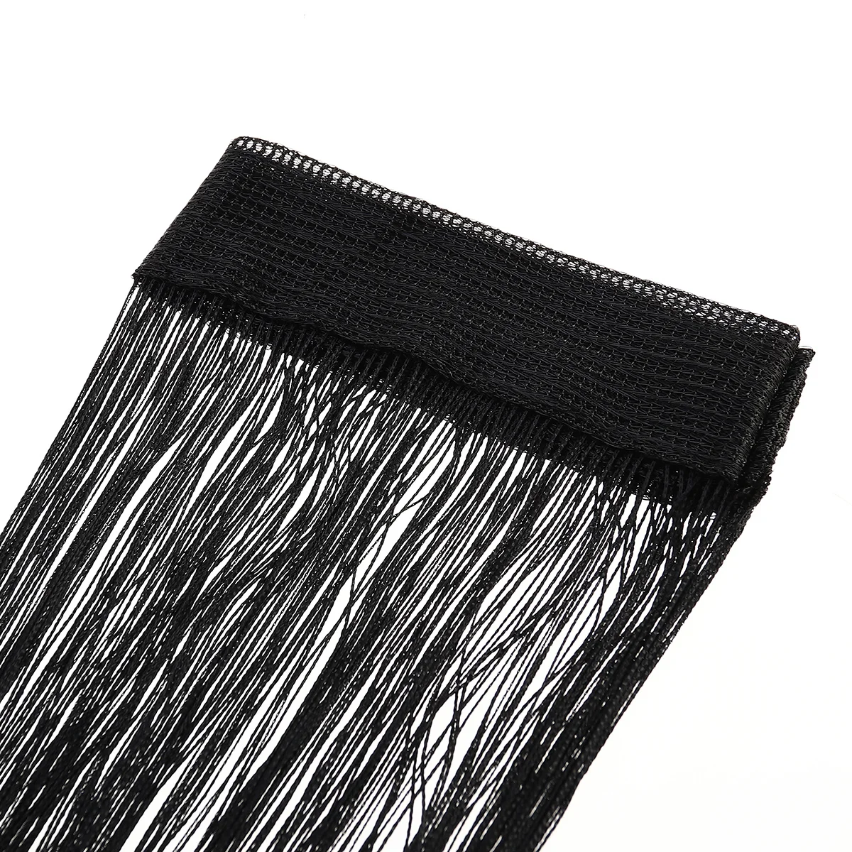 Line Curtain Tassel Design Black Easy Install String Thread Divider for Door Window Room Cafe Party Curtains