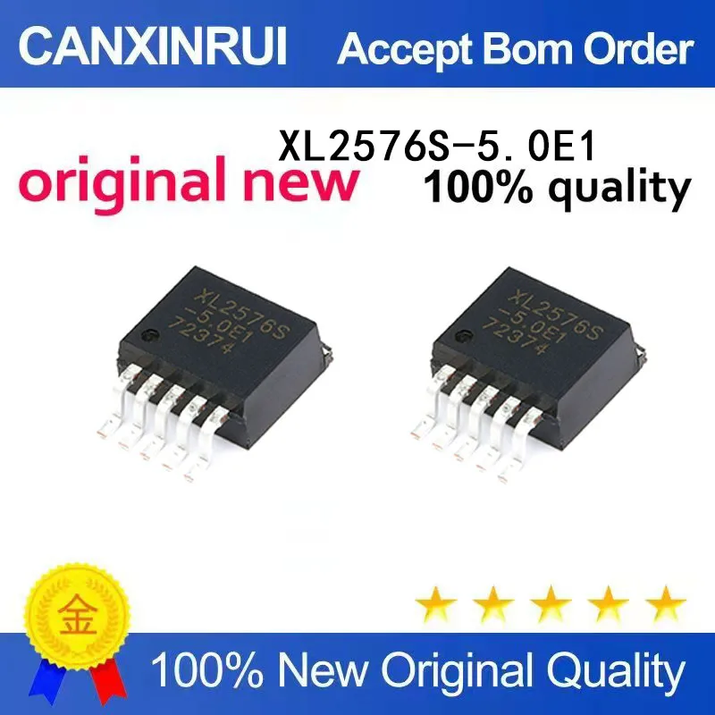 (5-100 Pieces)New stock XL2576S-5.0E1 XL2576S-5.0 TO263-5L