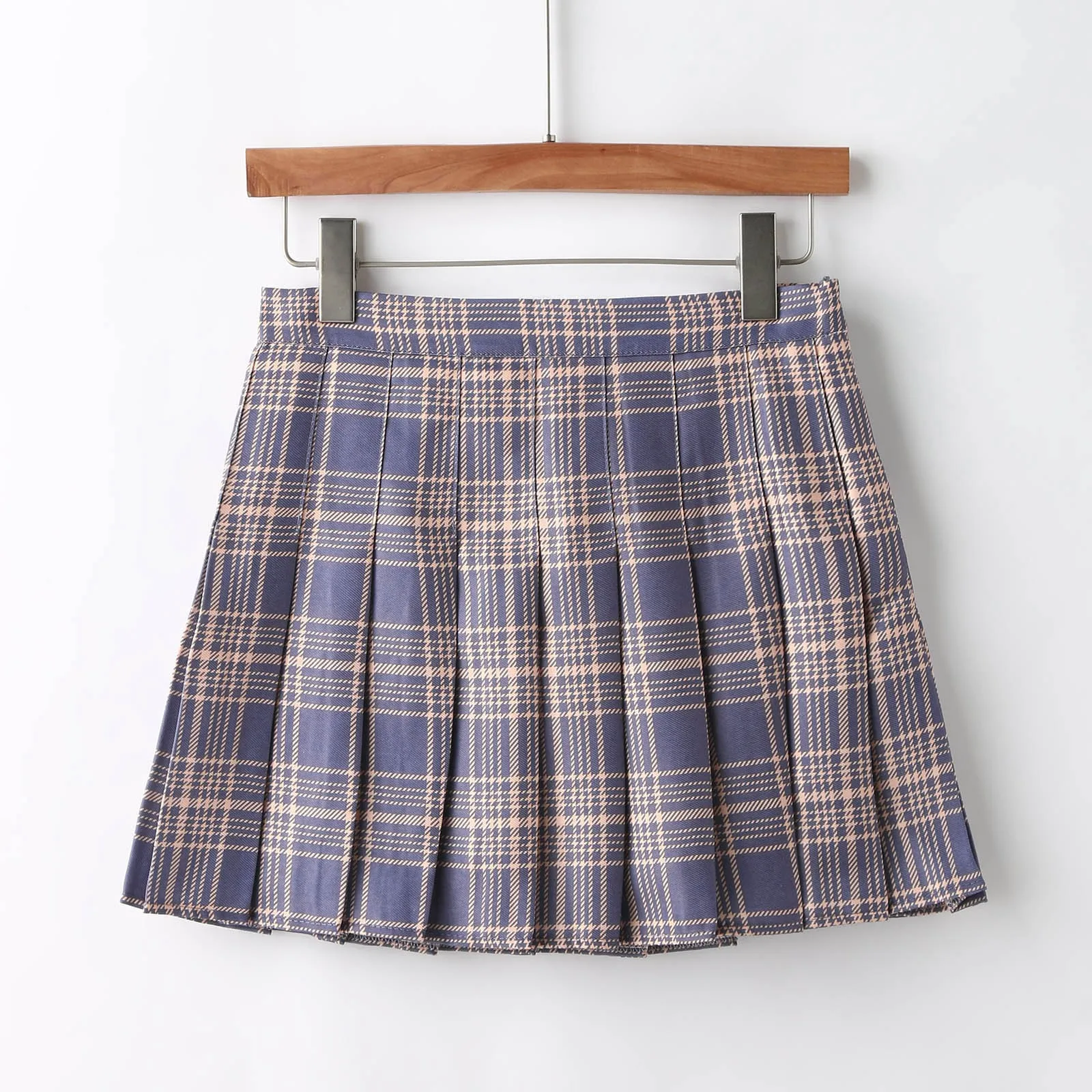 

Fashion Women Skirt Preppy Style Plaid Skirts High Waist Chic Student Pleated Skirt Harajuku Uniforms Ladies Girls Dance Skirts