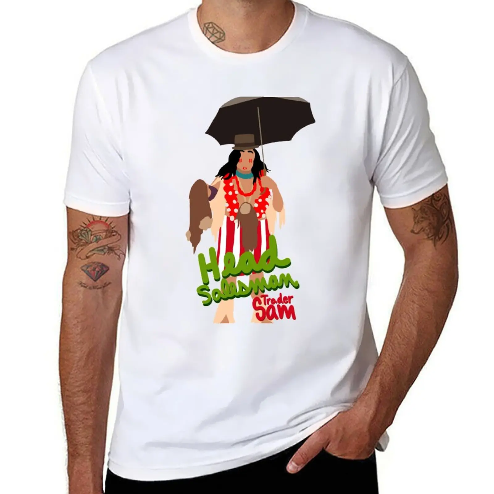 

Head Salesman Trader Sam T-Shirt funny t shirts dark humor t shirts for man graphic funny T-Shirt