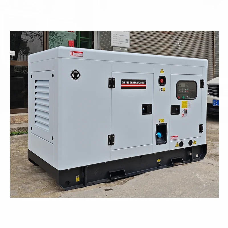 Power Station Power 8kw 10Kw 12kw Standby Genset Fawde Yangdong Ricardo Single Phase Silent 15kVA Diesel Generator