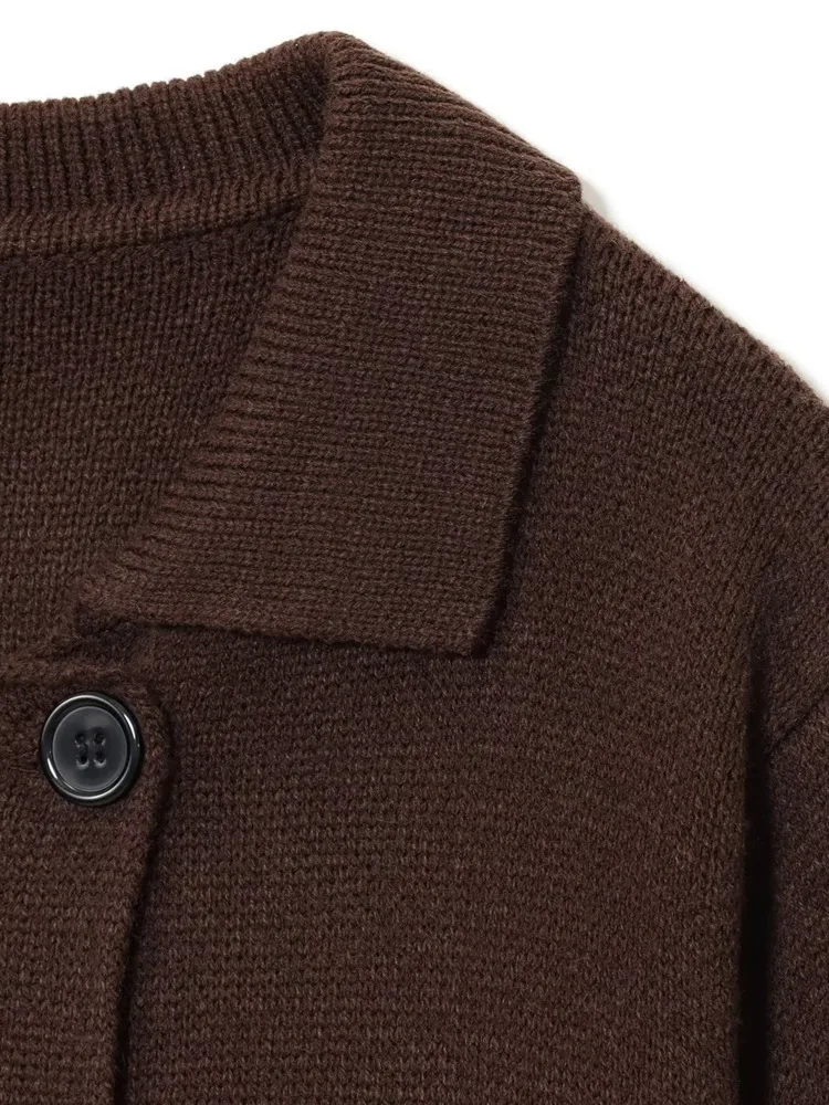 ZMEENNA Stilvoller Damen-Wintermantel, elegant, lockere Passform, warme und gemütliche Reversjacke für alle Gelegenheiten ZM3910