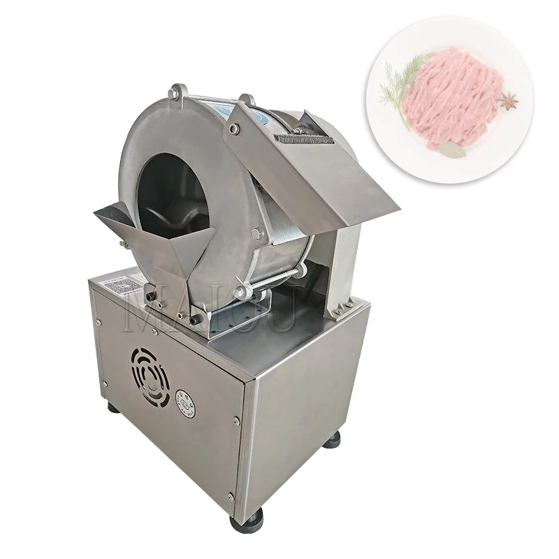 Cortadora de verduras comercial, trituradora eléctrica de patatas, pepino y zanahoria