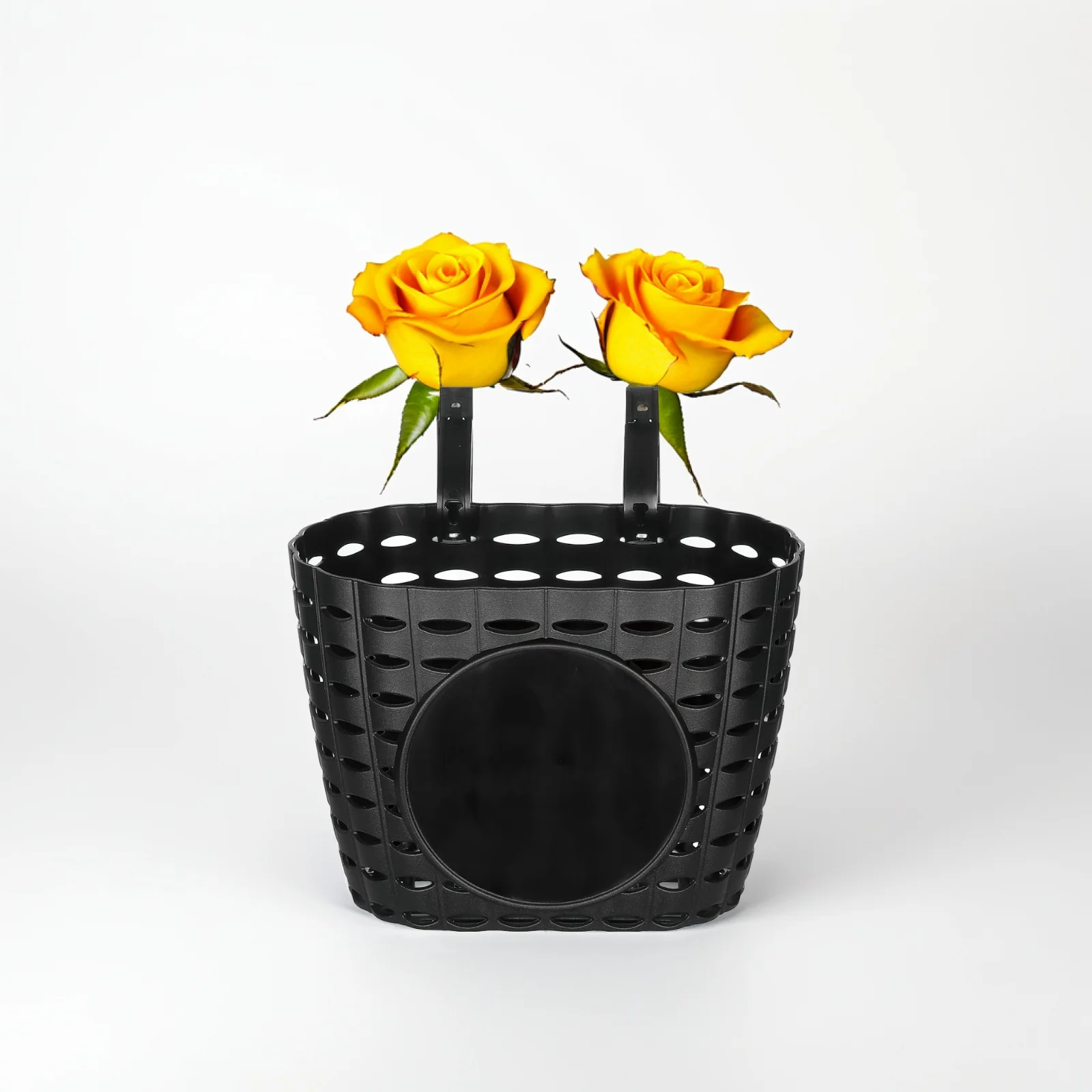 

Bike Basket Storage Small Plastic Durable Water Resistant Easy Install Remove Storage Basket Carry Outdoor Cycling Use