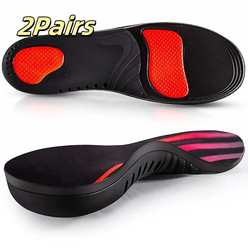 

2 пары ортопедических стельок с поддержкой свода стопы 220 + фунтов, сверхмощная поддержка, распространяющие давление, спортивная стелька для бега для рабочих ботинок