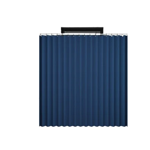 

Folding magnetic shower curtain set, bathroom partition bathroom curtain, dry and wet separation