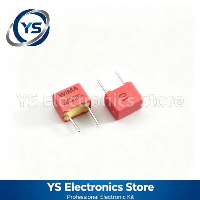 10-100pcs WIMA FKP2 RED 100V2200PF 100V 0.0022UF 2200PF 222 100V222 5mm Film Capacitor Hi-Fi Audio Capacitors NEW and Original