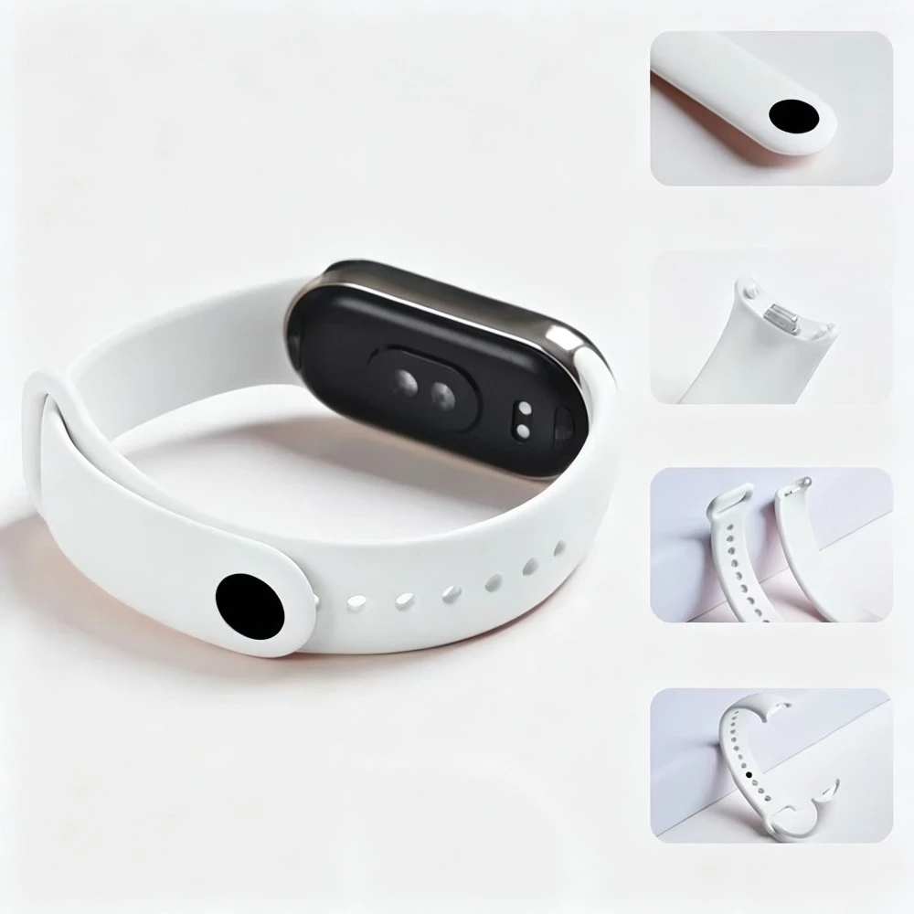 Armband für Xiaomi Mi Band 10 9 8 NFC MiBand 10 Ersatzband Correa Silikon Sport-Armband Pulsera Mi Band 10 Uhrenarmband – Detail 9