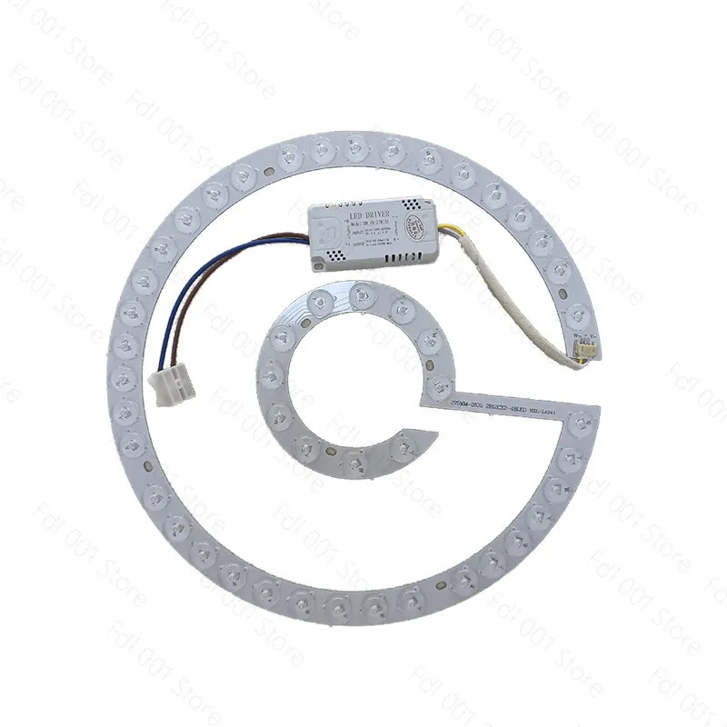 Fan ,Source General LED Three-color Dimming, White , Sheet Replacement Ceiling Fan Light Ceiling Light Wick