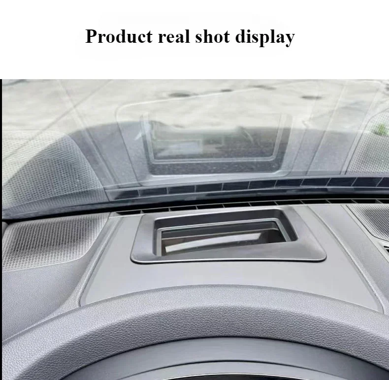 Suitable For 24 Porsche Cayenne Heads-Up Display Protective Cover Instrument HUD Protection Car Interior Decoration Accessories