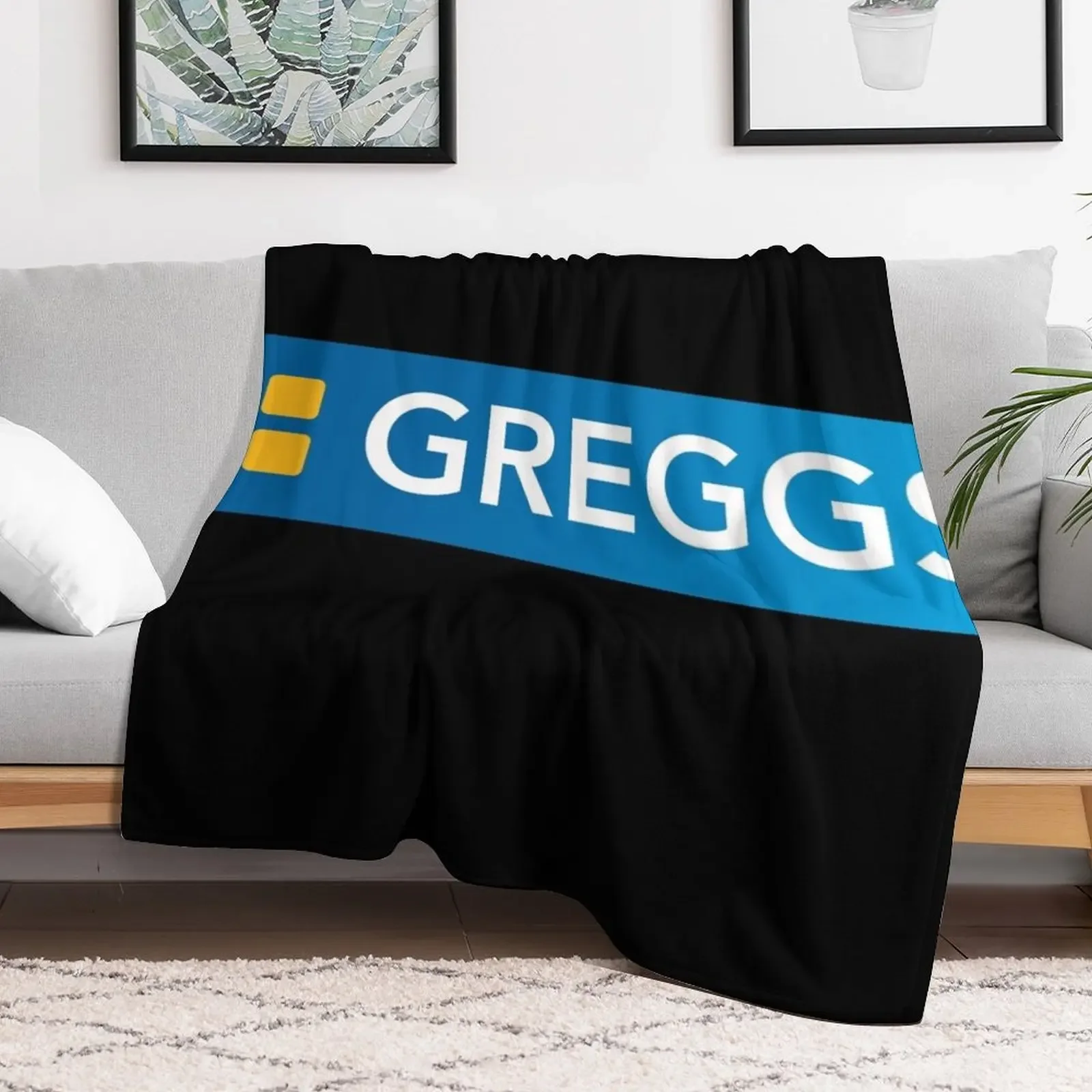 Trending Greggs Logo Throw Blanket for sofa Custom Blankets