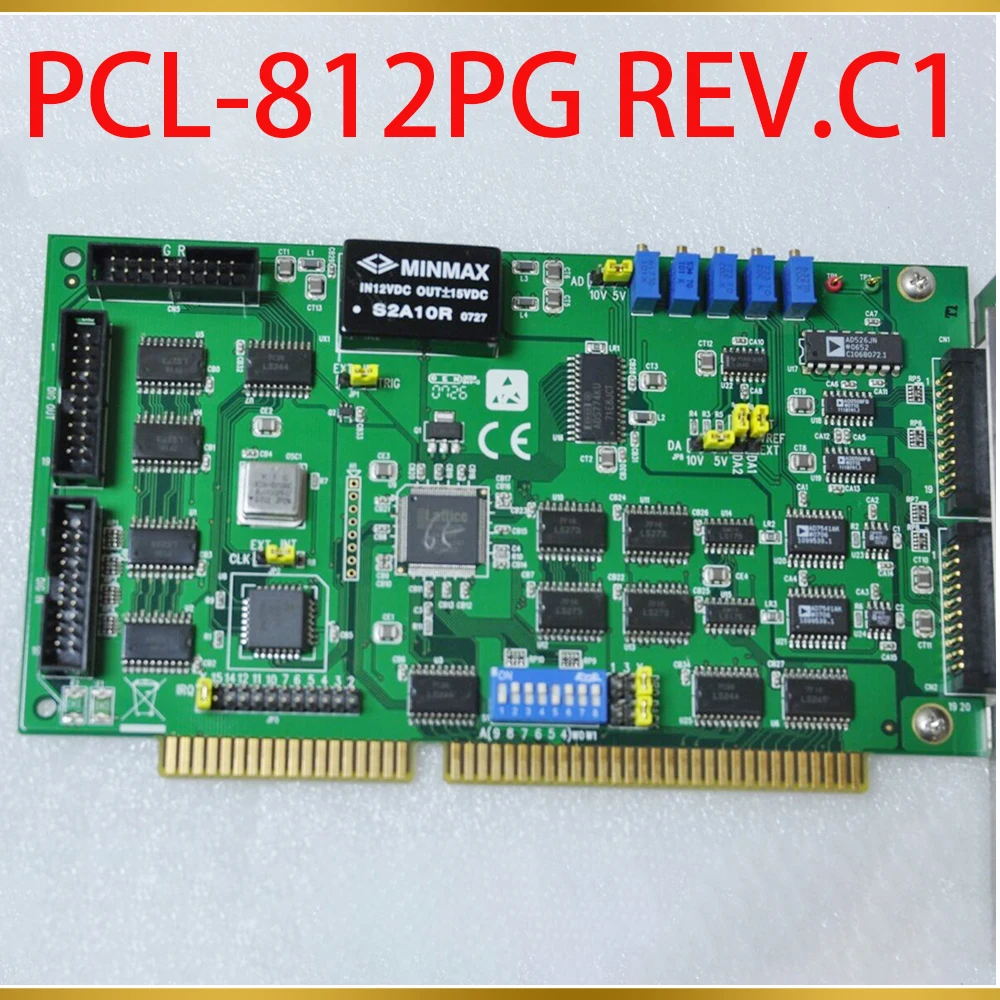 Para tarjeta de captura de datos Advantech Tarjeta de control industrial PCL-812PG REV.C1