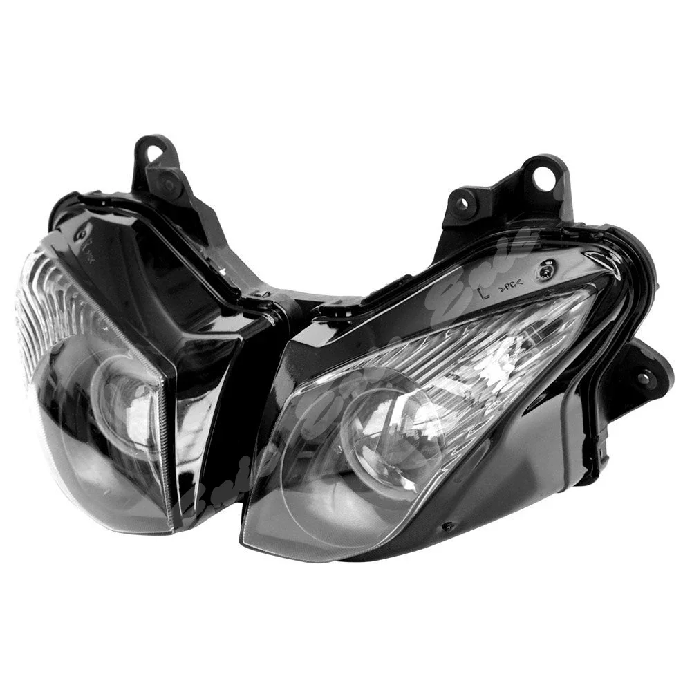 Motorcycle Front Headlight Lamp Assembly For Kawasaki Ninja ZX6R 2009 2010 2011 2012 ZX10R 2008 2009 2010 Clear Lens view 5