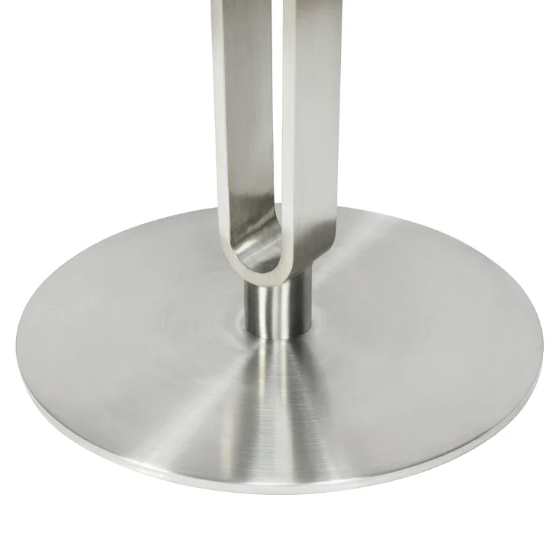 Commercial Dining End Table Stainless Steel Leg Stand Shaped Sliver Polished Table Base for Dinner Table