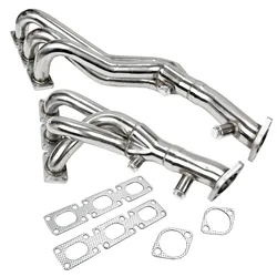 Stainless Steel Exhaust Manifold Header for BMW E46 1998-2006  323i 328i Z3-528I/M54 E93