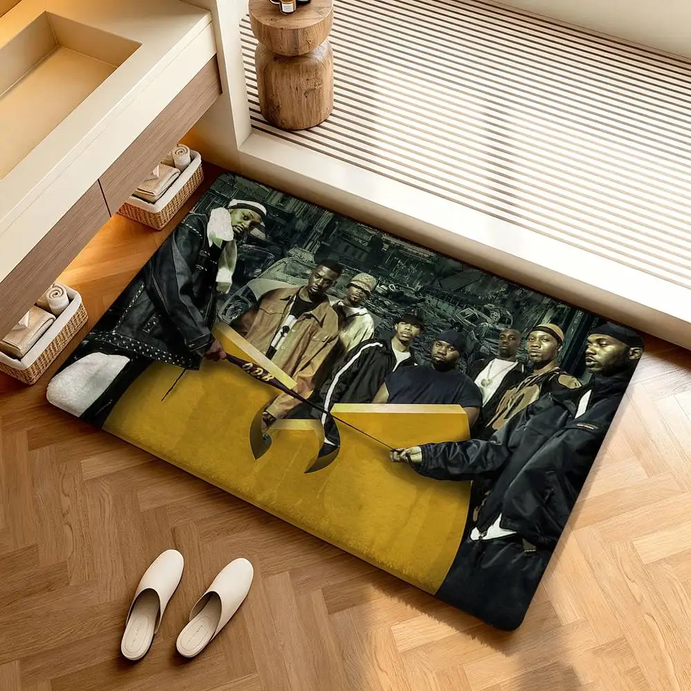 Wu-Tang Wu T-Tang C-Clan Ultra  Shower Room Absorbent Small Floor Mat Soft Comfortable Decorative Foot Mat