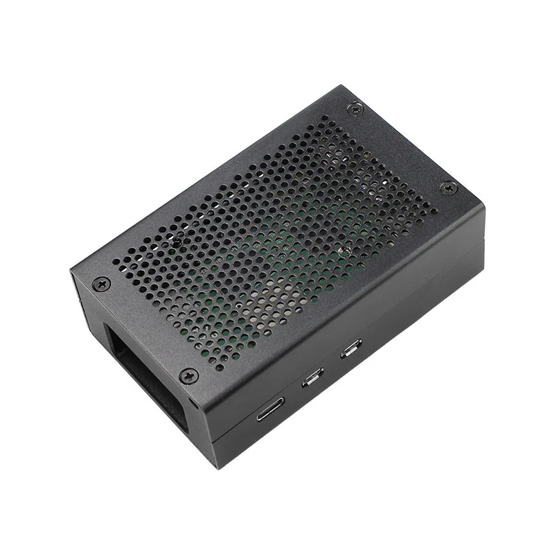 Raspberry Pi 5 Metal Shell Ultra-Light Mesh Aluminium Alloy Case Box for RPi 5