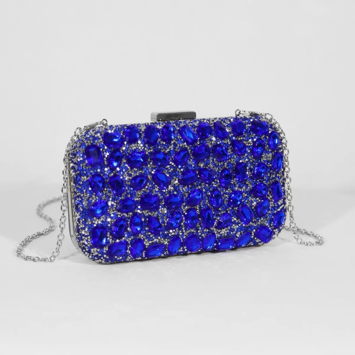 Luxury Shining Diamond Inlay Ladies Dinner Evening Bags Wedding Party Chain Shoulder Bag Crossbody Bag for Women Charm Clutch