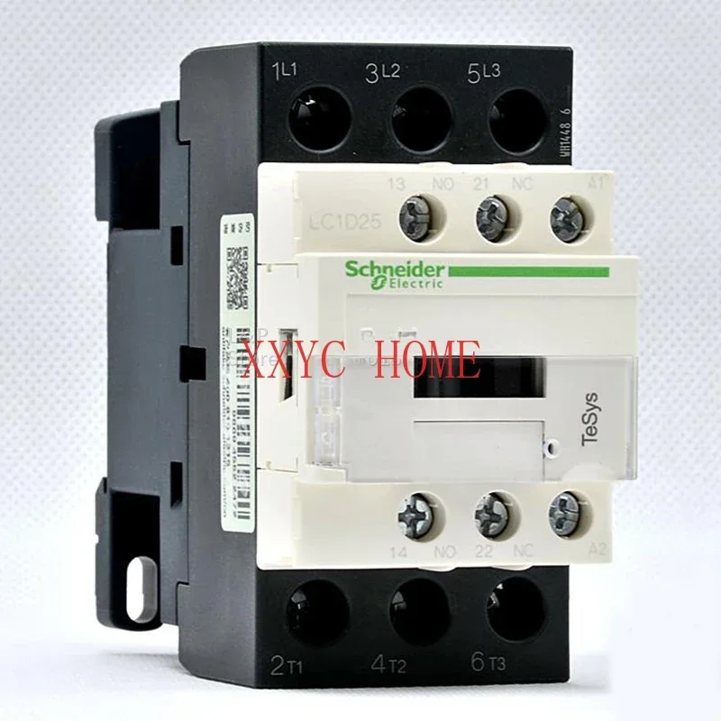 New Original Schneider LC1D25M7C Coil 220VAC Contactor 25A LC1-D25M7C Load 11KW/AC380V Standard TeSys