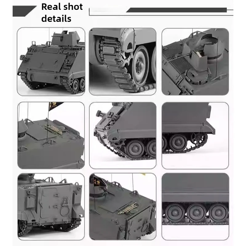 1/16 M113A2 vehículo de transporte blindado tanque de Control remoto modelo juguete para regalo