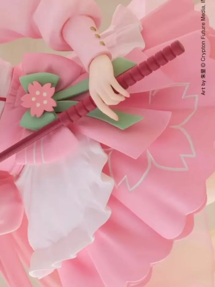 taito-amp-ピアプロ-初音ミク-桜ミク-桜柄のドレスオーナメントモデル