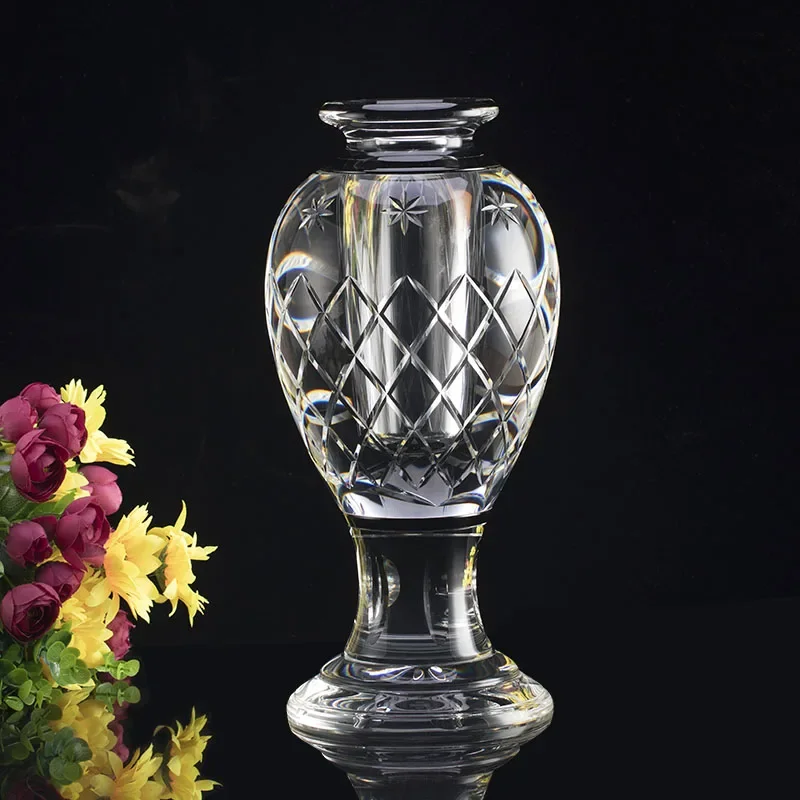 2018 Newly Design Glass Vase For Centerpieces