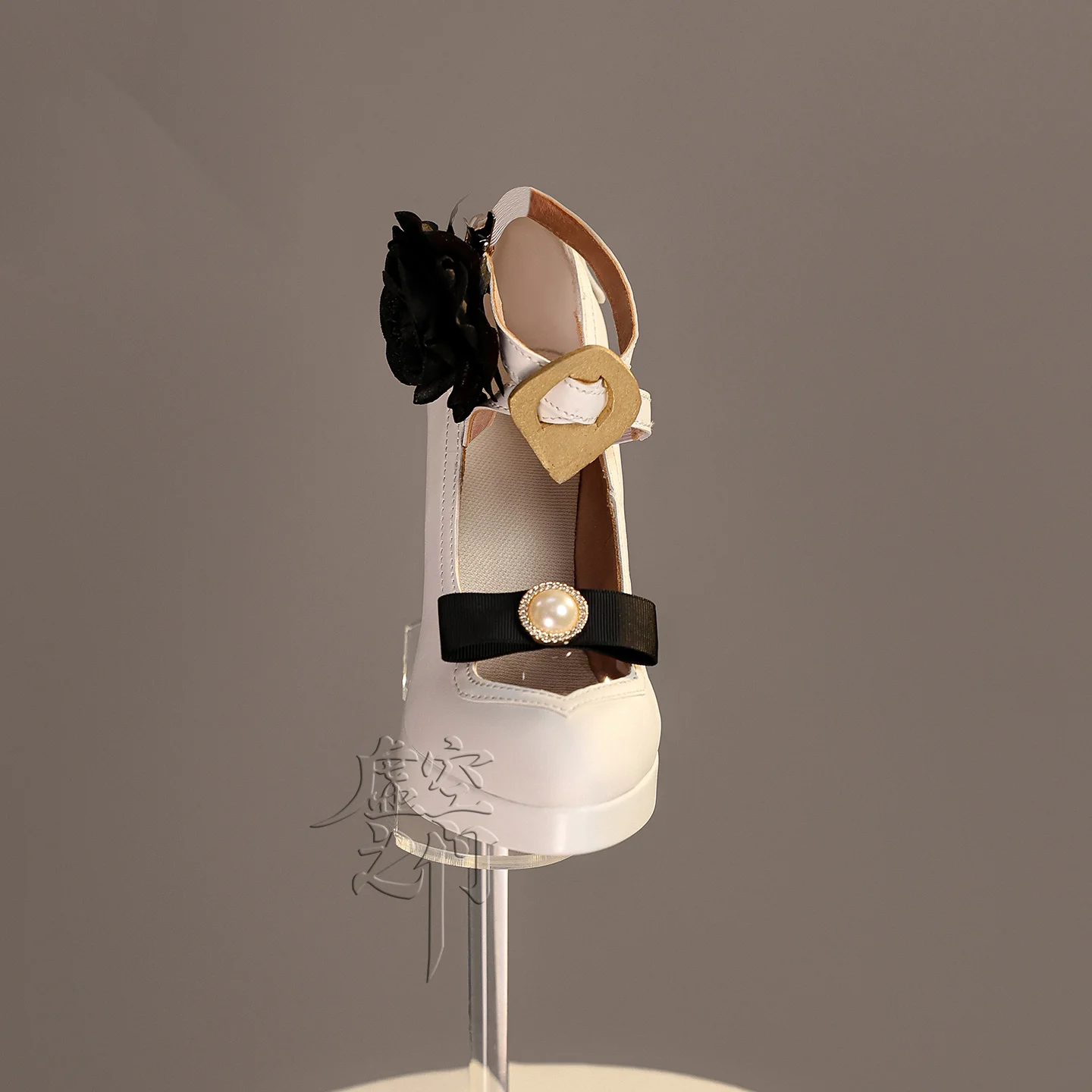 Honkai Star Rail De Dahlia Constance Cosplay Schoenen Vrouwen Witte Hakken Halloween Party Carnaval Rollenspel Kostuum Accessoires