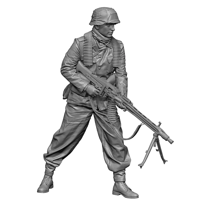 1/35 Resin model kits figure Self drawing and assembly A-2261