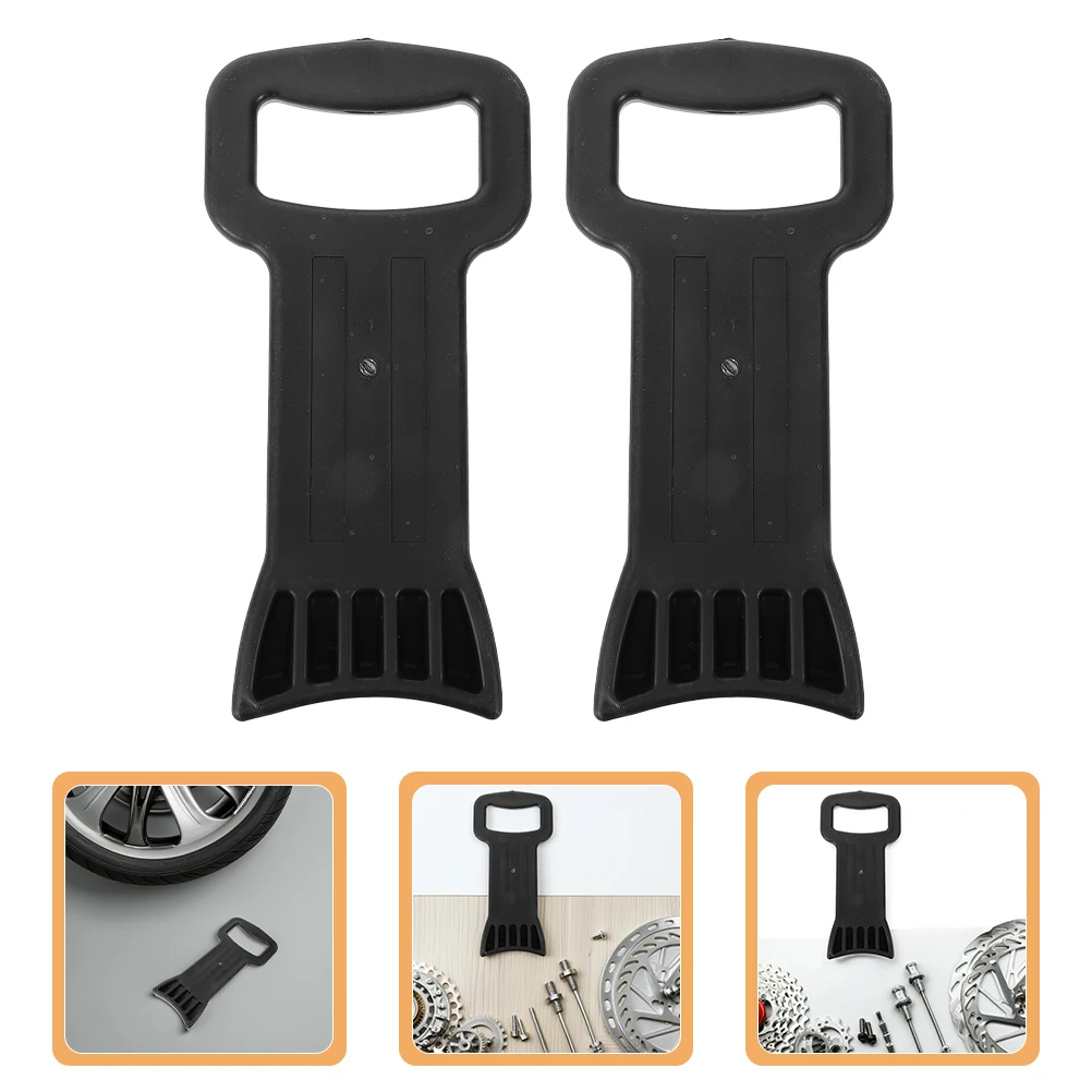 

2pcs Tire Mounting Tool Press Plate Safety Reliable Changer Accessories Holder Clamp Adapter for Car Tires Repair Change Wheel