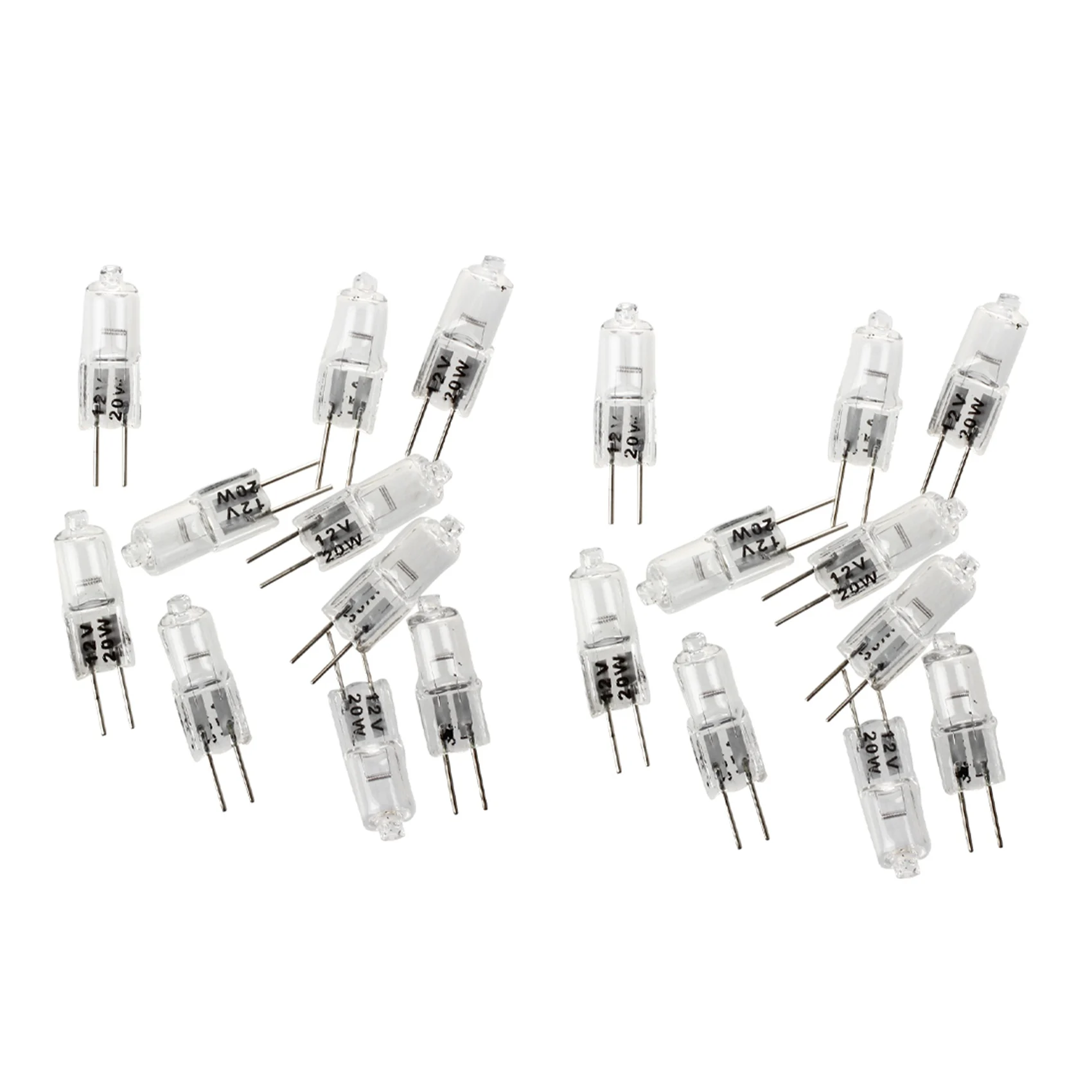 

AS94-20 X JC G4 12V 20W Clear Halogen Capsule Lamp Light Bulbs