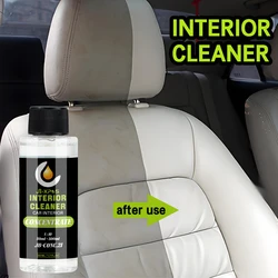 Interior Cleaner Car Interior Concentratem Multi-Purpose Cleaner Spray For Leather Seats Wood Dashboard Trim Carpet Plastic