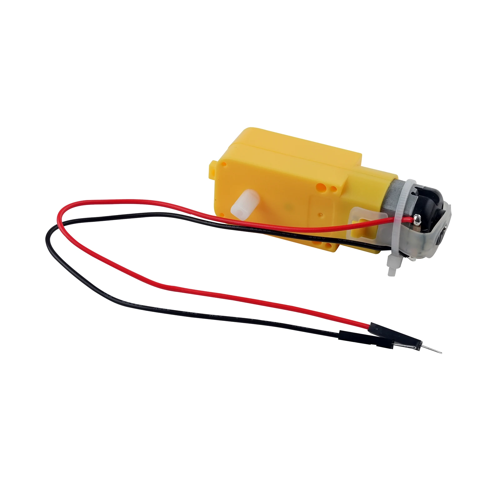 TT Gear Dual Axis Motor 3-6V 200RPM für Arduino DIY RC Auto Roboter Spielzeug Verhältnis 1:48 Wellenmotoren mit 2,54mm Drähten