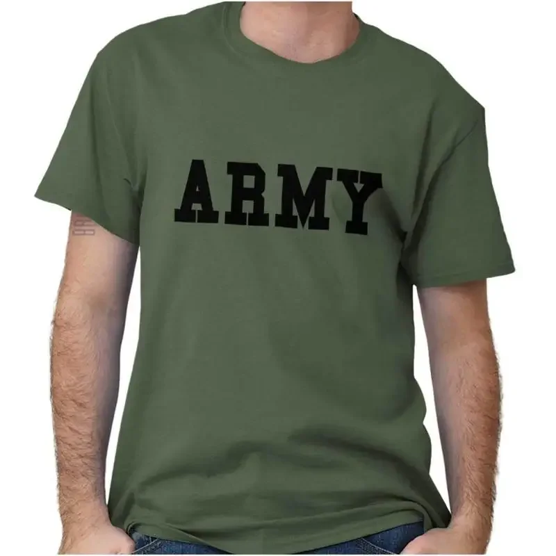 Military Army United States America Gift Womens or Mens Crewneck T Shirt Tee