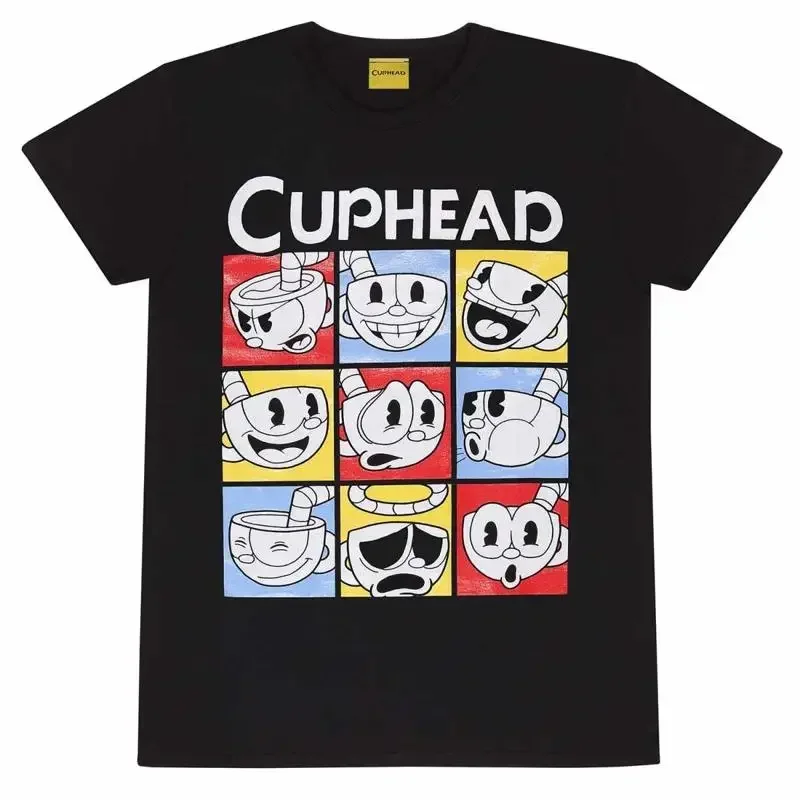 Cuphead Expressions U T Shirt Medium New E777Z